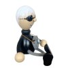 Photographer handcrafted wooden doll KROKIDO