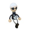 Photographer hand painted wooden figurine KROKIDO