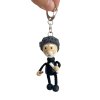 Leonardo Da Vinci keychain from wood KROKIDO