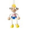 Hurvinek hand painted wooden figure with spring