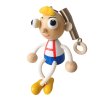 Hurvínek wooden springy doll