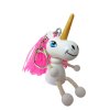 Unicorn handpainted wooden keyring